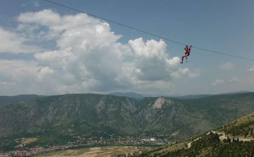 Mostar dobiva zip-line: Adrenalinska atrakcija čeka prve turiste