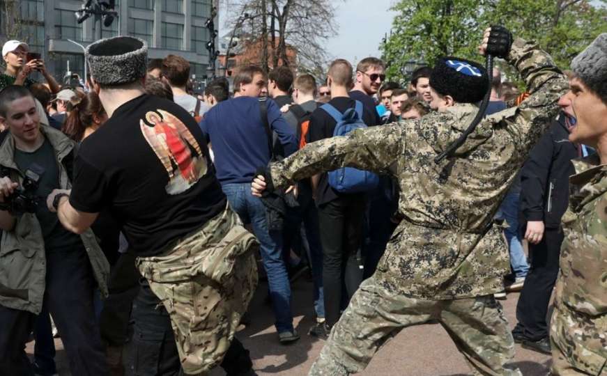 Kozaci čuvari reda i mira tokom Svjetskog nogometnog prvenstva u Rusiji
