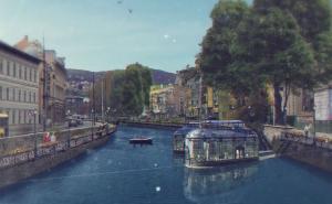 Brana na Skenderiji: Miljackom će za nekoliko godina ploviti električni čamci