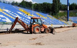 Grbavica dobiva evropski izgled: Počela sanacija terena, čeka se trava