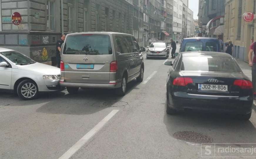 Sarajevo: Zbog sudara dva vozila nastala gužva u saobraćaju