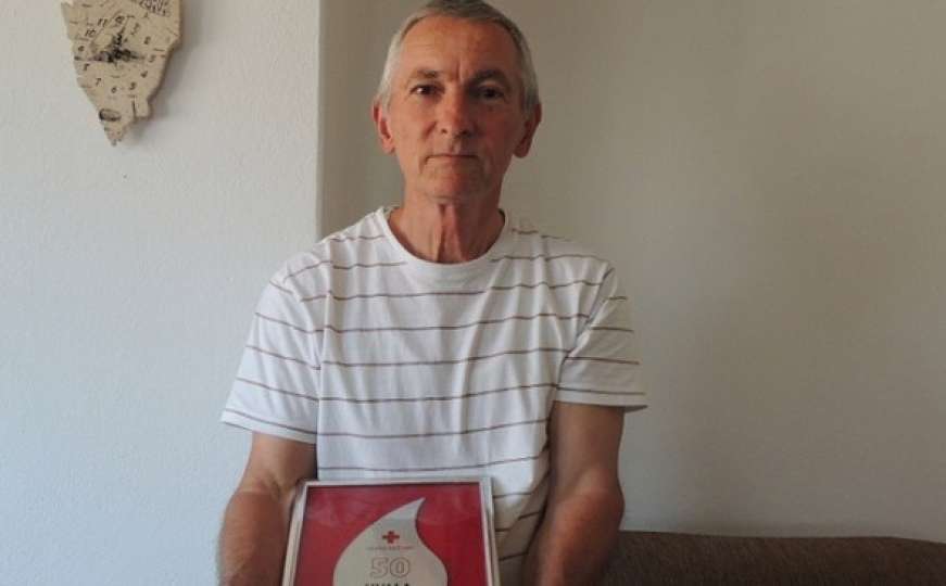 Fuad Kafedžić iz Srebrenika 100 puta darovao krv