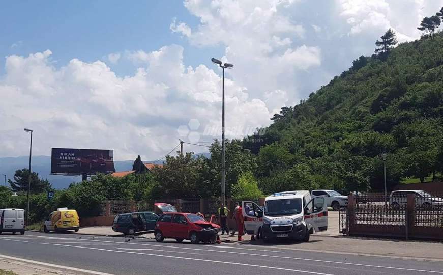 Put M-17: Saobraćajna nesreća na ulazu u Mostar