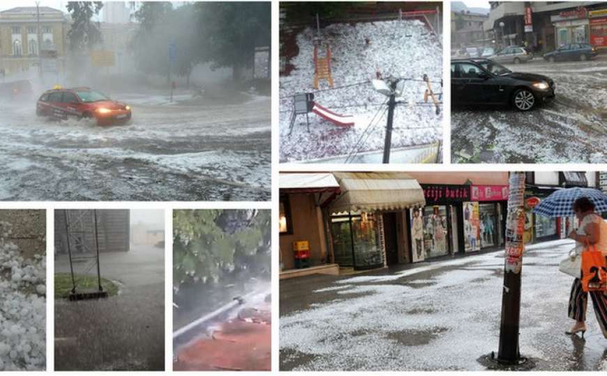 Velika oluja u regiji: Grad, kiša i jak vjetar zahvatili veće dijelove Srbije