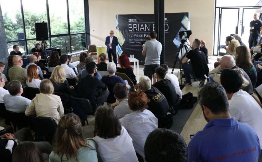 Brian Eno u Historijskom muzeju BiH govorio o životu, umjetnosti i tehnologiji
