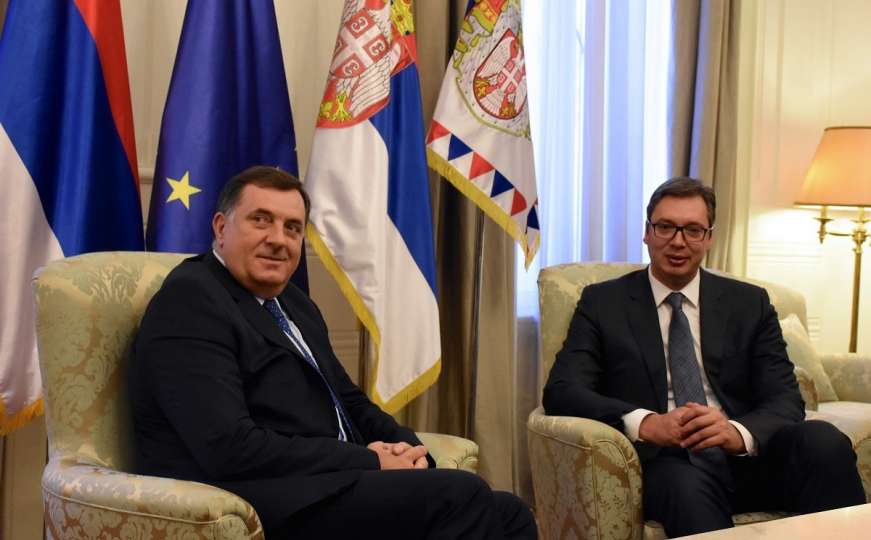 Danas sastanak Vučića i Dodika u Beogradu