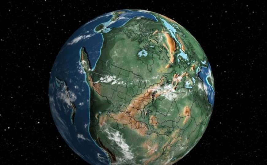 Genijalna karta: Zaboravite '92., gdje ste bili prije 750 miliona godina? 