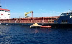 Zaustavljeno prodiranje vode u turski brod kod otoka Jabuke, posada spašena