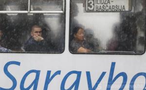Kiša nakratko osvježila ulice glavnoga grada BiH
