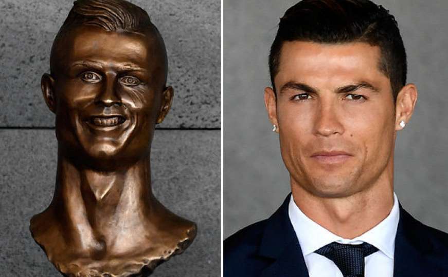 Cristiano Ronaldo dobio novu statuu nakon što je stara žestoko ismijana 