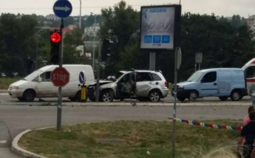 Muškarac poginuo nakon što je njegov džip eksplodirao u pokretu u Beogradu