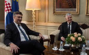 Čović i Plenković: Bh. Hrvati neće prestati tražiti legitimno predstavljanje