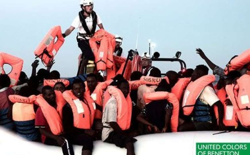 Optužba: Benetton koristio tuđu sliku migranata u svojoj reklami