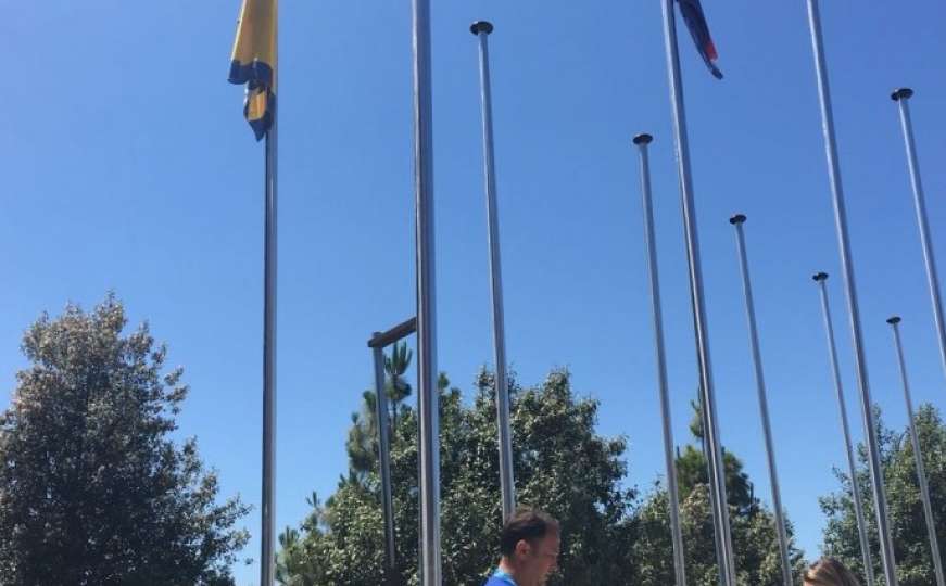 Podignuta zastava Bosne i Hercegovine uoči otvaranja 18. mediteranskih igara