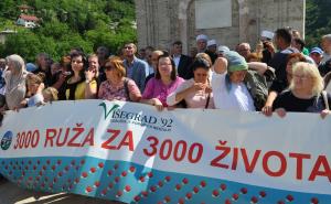 Obilježena godišnjica zločina: 3.000 ruža za 3.000 života