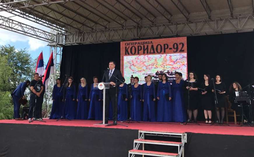 Dodik: Zahvaljujem se Karadžiću i Mladiću što su poveli srpski narod