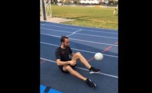 Amel Tuka pokazao da zna i s loptom: Komentar prisutnih "mama, mia"