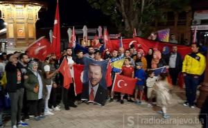 Proslava pobjede Erdogana i u glavnom gradu BiH