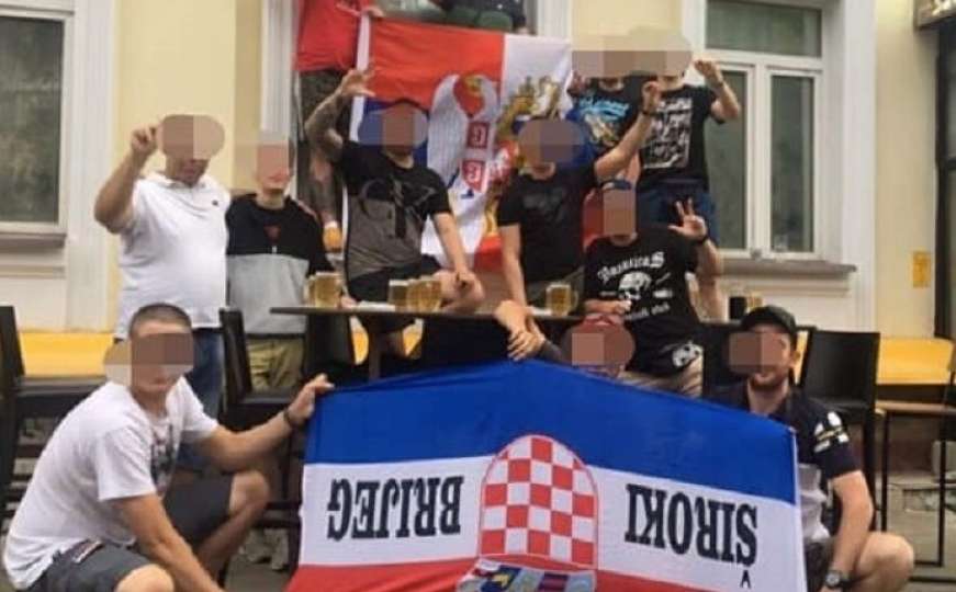 Manji sukob u Moskvi: Navijači Srbije se hvale "trofejom" iz Širokog Brijega