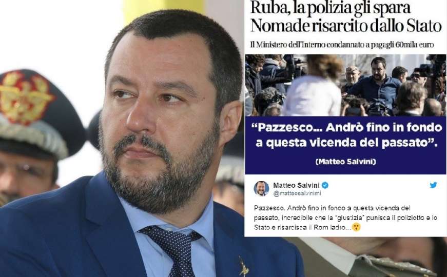 Magaiber Sulejmanović naljutio Salvinija: Italija plaća 60.000 eura državljaninu BiH