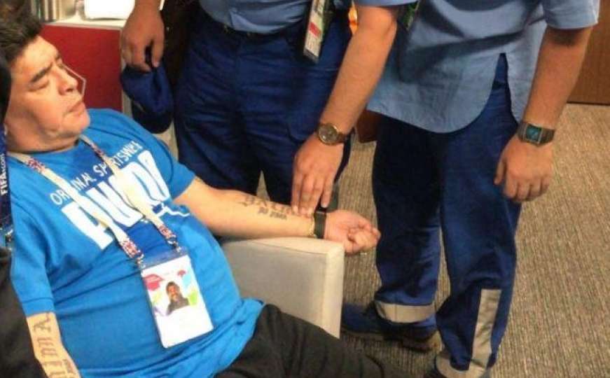 Maradona završio u bolnici nakon "cirkusa" protiv Nigerije