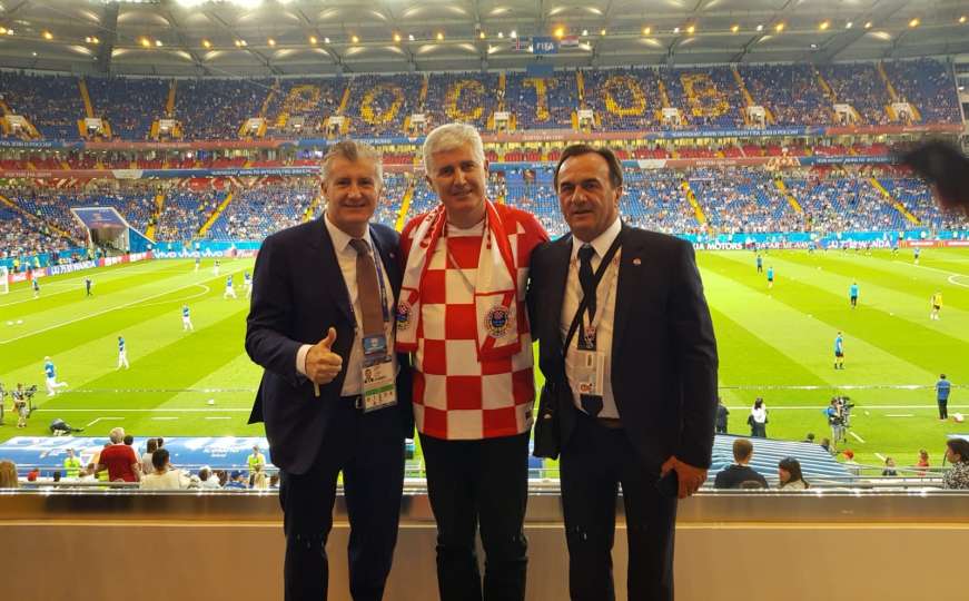 Sve o trošku države: Čović na račun građana išao na utakmicu Hrvatske u Rusiju
