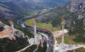 Most Moračica bit će najveći u bivšoj Jugoslaviji, otvorenje u maju 2019.