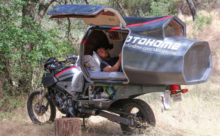 Vozilo budućnosti ili utopija: Moto Home, prvo svjetsko kamper vozilo na dva točka