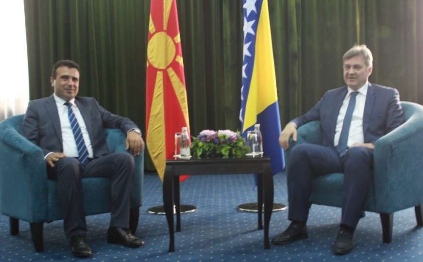 Sastanak u Sarajevu: Zvizdić i Zaev razgovarali o unapređenju bilateralnih odnosa