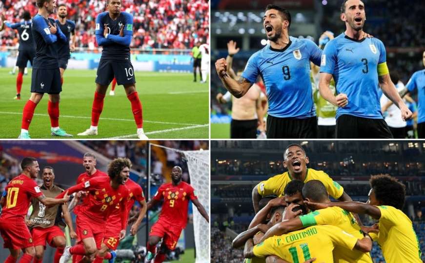 Mundijal: Urugvaj - Francuska i Brazil - Belgija za polufinale