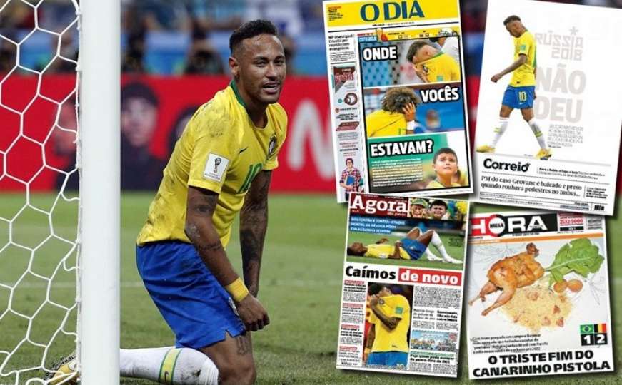 Brazilski mediji o reprezentaciji: Zvijezde, gdje ste?, Ptičice, Belgija vas je pojela