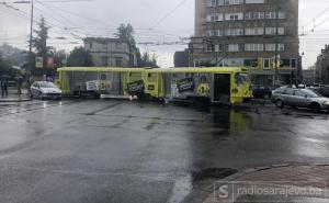 Objavljen snimak iskakanja tramvaja iz šina na Skenderiji