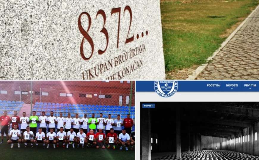 FK Sarajevo i FK Željezničar odali počast žrtvama genocida u Srebrenici