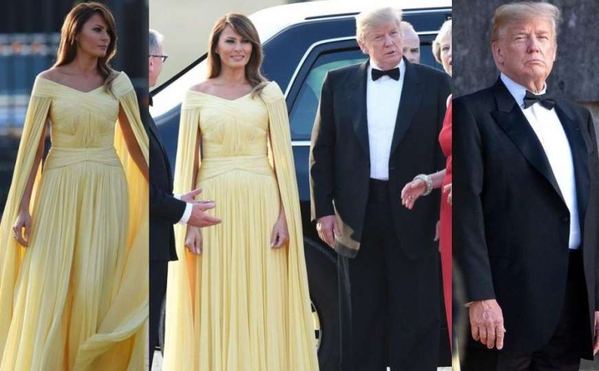 Ljepotica i zvijer: Melania pokraj Trumpa izgleda kao princeza