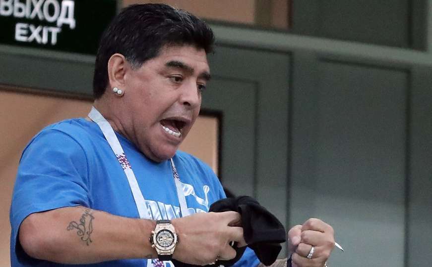 Maradona stigao u Moskvu na finale SP-a između Hrvatske i Francuske