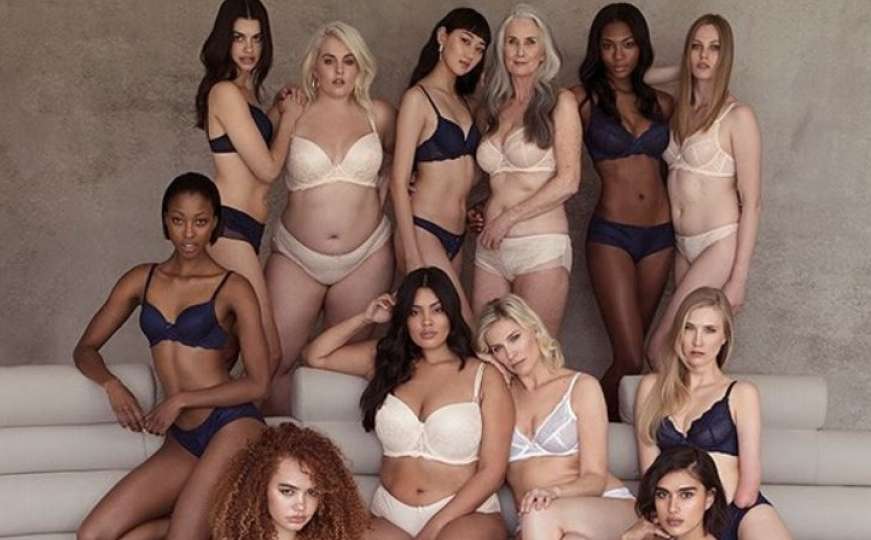 Ljepota nema granice: Žensko tijelo u prekrasnoj kampanji za donje rublje