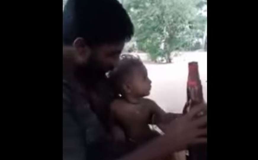 Muškarac uhapšen jer je dvogodišnjeg sina hranio pivom