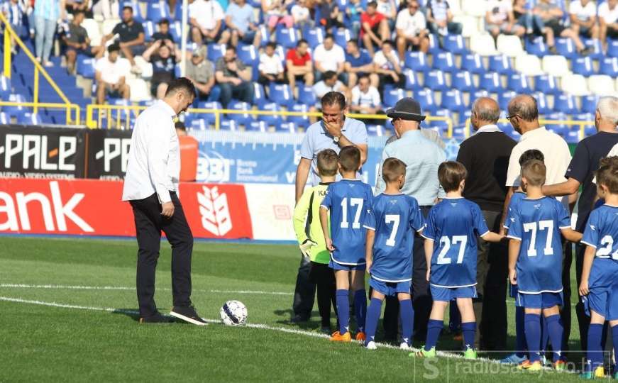 Željine legende otvorile novi travnjak stadiona Grbavica