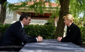 Predsjednica Hrvatske naljutila Vučića: Ako misli da me preplašila, vara se