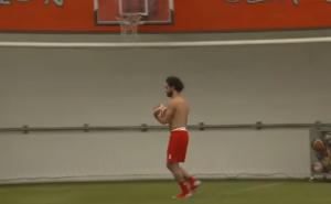 Mohamed Salah kao košarkaš: Velemajstore, drži se fudbala