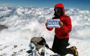 "Fočanska vučica" na krovu Europe: Jelena Simović se popela na Elbrus