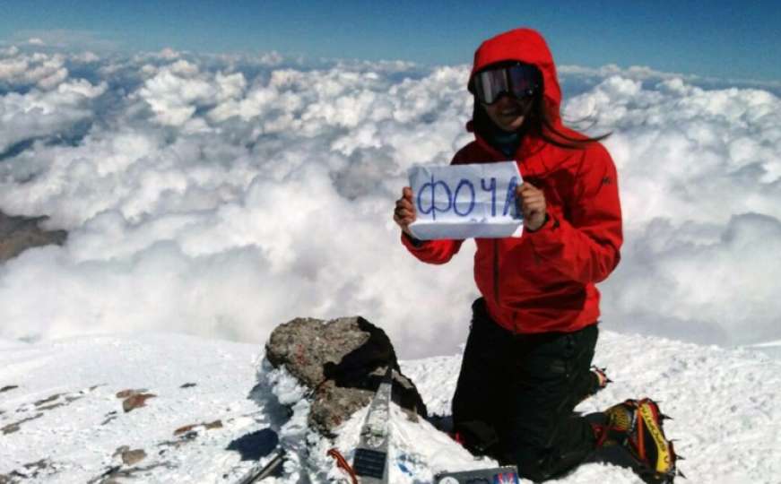 "Fočanska vučica" na krovu Europe: Jelena Simović se popela na Elbrus