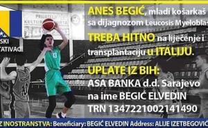 Anes Begić treba pomoć dobrih ljudi u borbi protiv leukemije