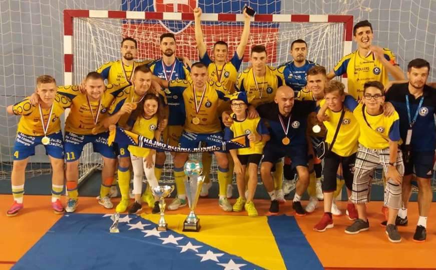 Timskim duhom do zlata: Futsal reprezentacija dijabetičara BiH na krovu Europe