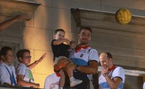 Beograd: Građani dočekali vaterpoliste Srbije