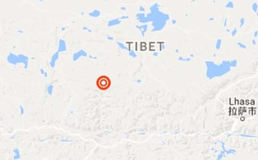 Snažan zemljotres registrovan na Tibetu