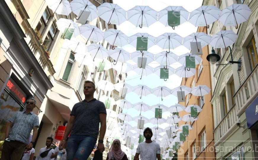 Toplotni val zahvatio Sarajevo: Najtraženiji hlad i voda 