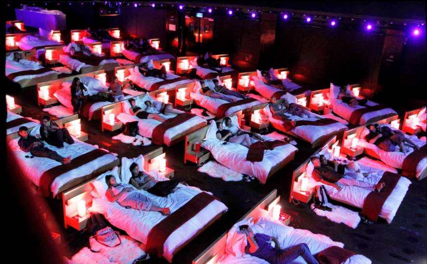 Potpuni užitak: Kino s udobnim krevetima umjesto sjedišta