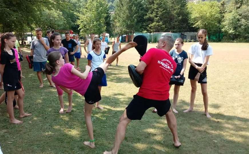 Kolja i Omić radili s borcima: Održan taekwondo kamp na Boračkom jezeru