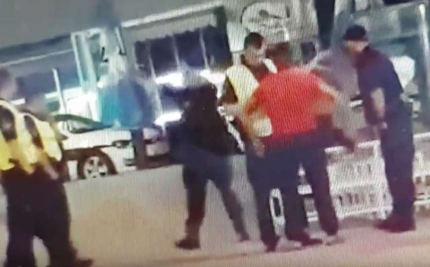Brutalnost i sila: Policijski službenik udario šamar muškarcu na Ilidži